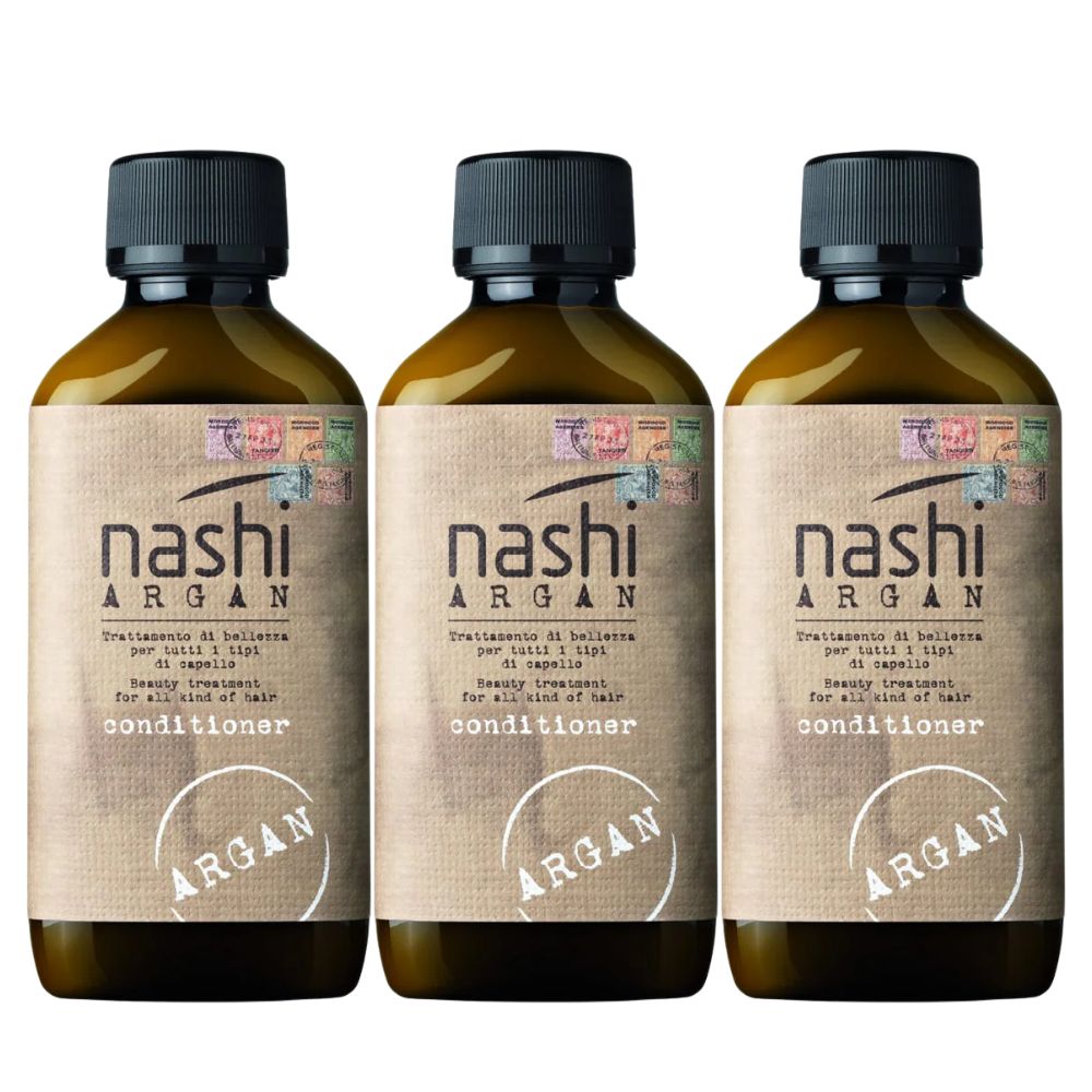 Nashi Argan Conditioner 200ml 3 Pack Set — Nashi Argan