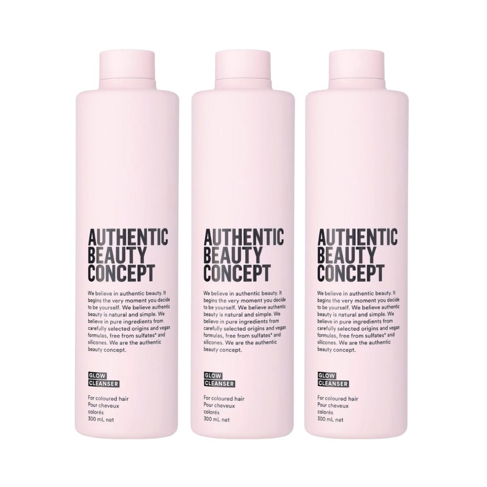 Authentic Beauty Concept Glow Shampoo 300ml 3 Pack Set — Authentic Beauty Concept