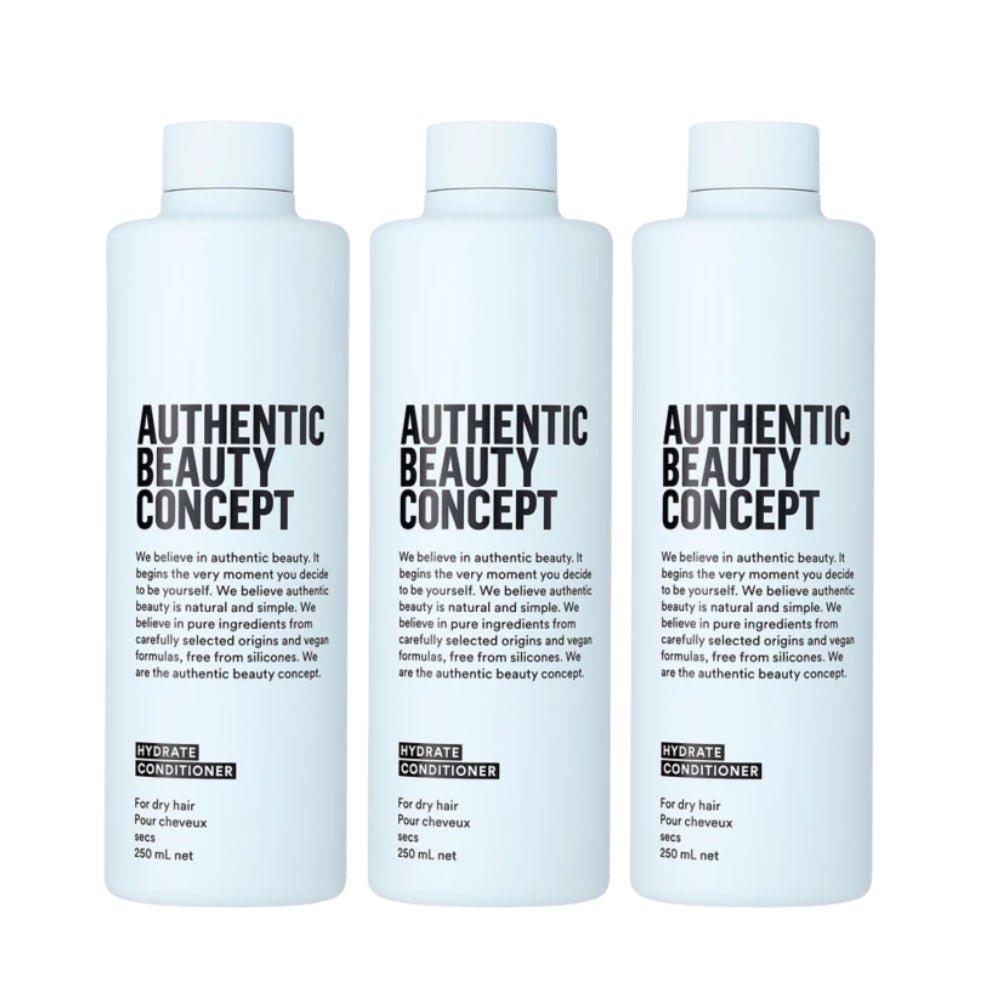 Authentic Beauty Concept Hydrate Conditioner 250ml 3 Pack Set — Authentic Beauty Concept
