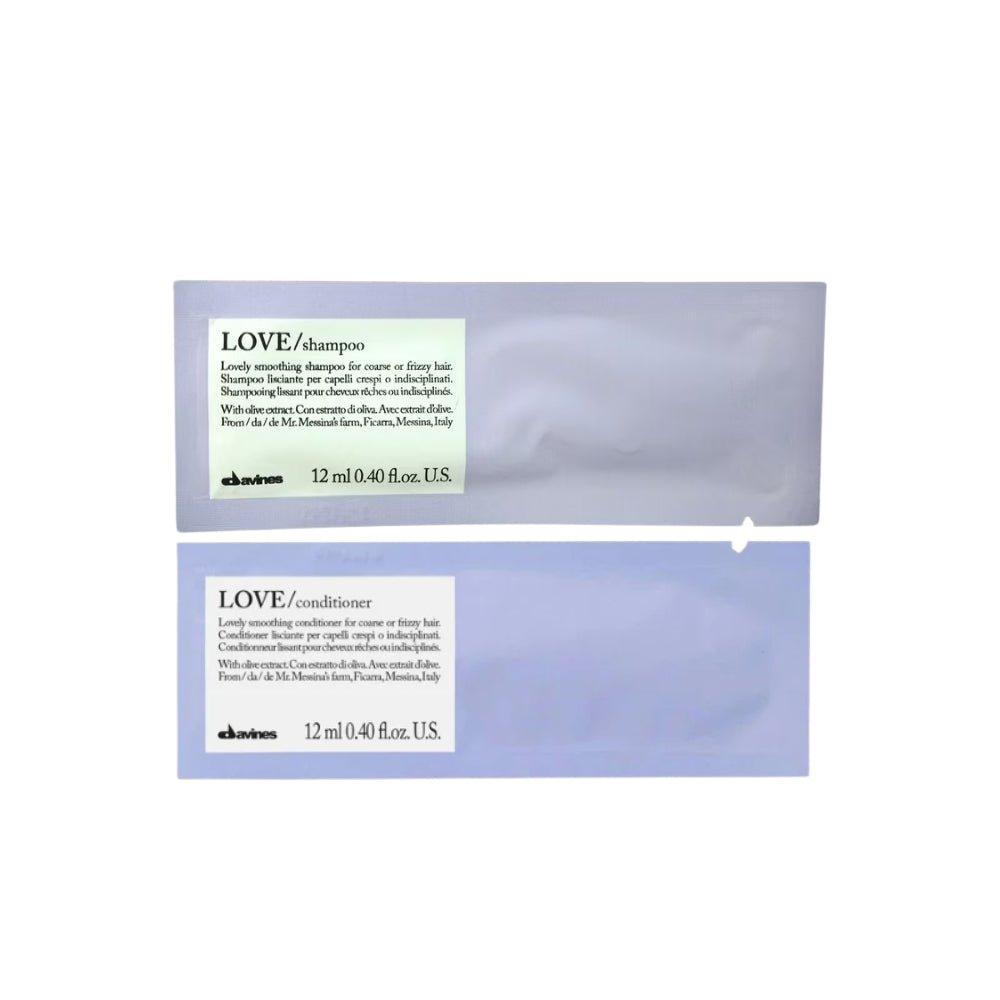 Davines Love Smooth Shampoo & Conditioner 12ml — Beauty Tribe - Production