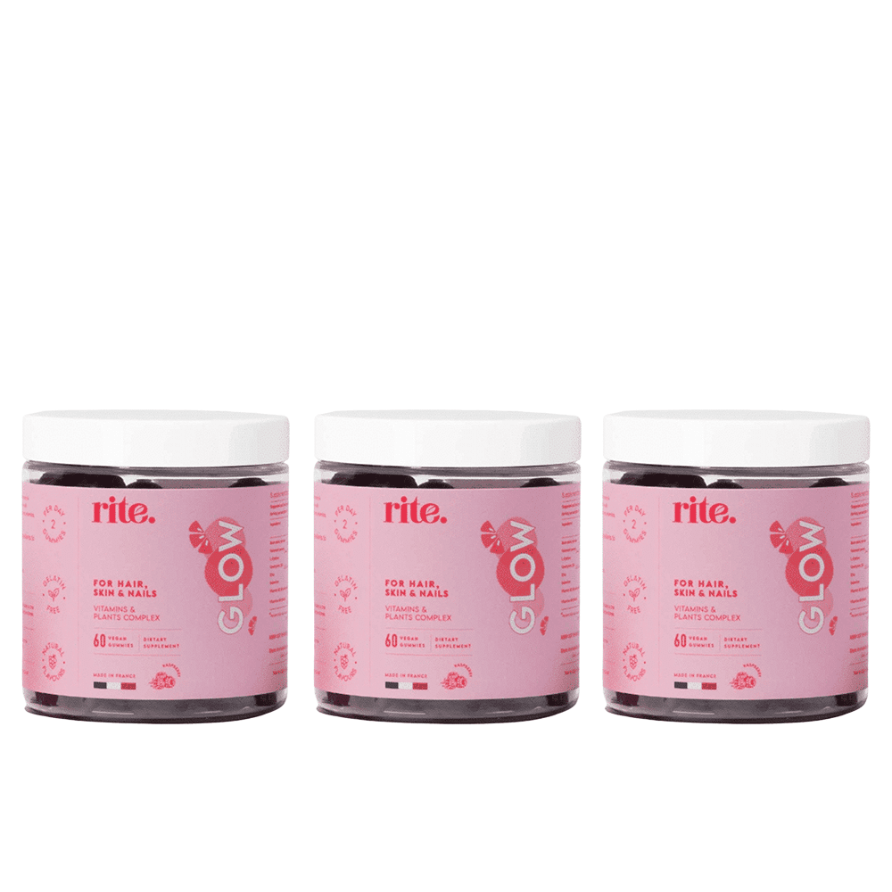 Rite Glow Vegan Gummies 3 Pack Set — Rite