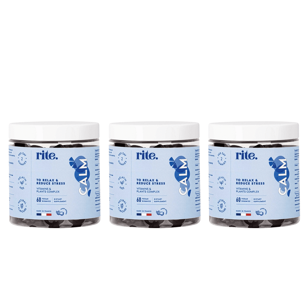 Rite Calm Vegan Gummies 3 Pack Set — Rite