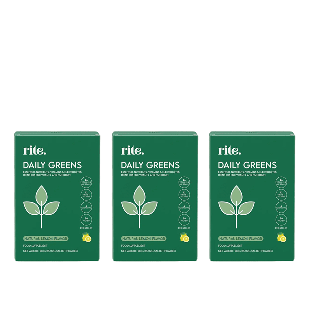 Rite Daily Greens Drink Mix 3 Pack Set — Rite