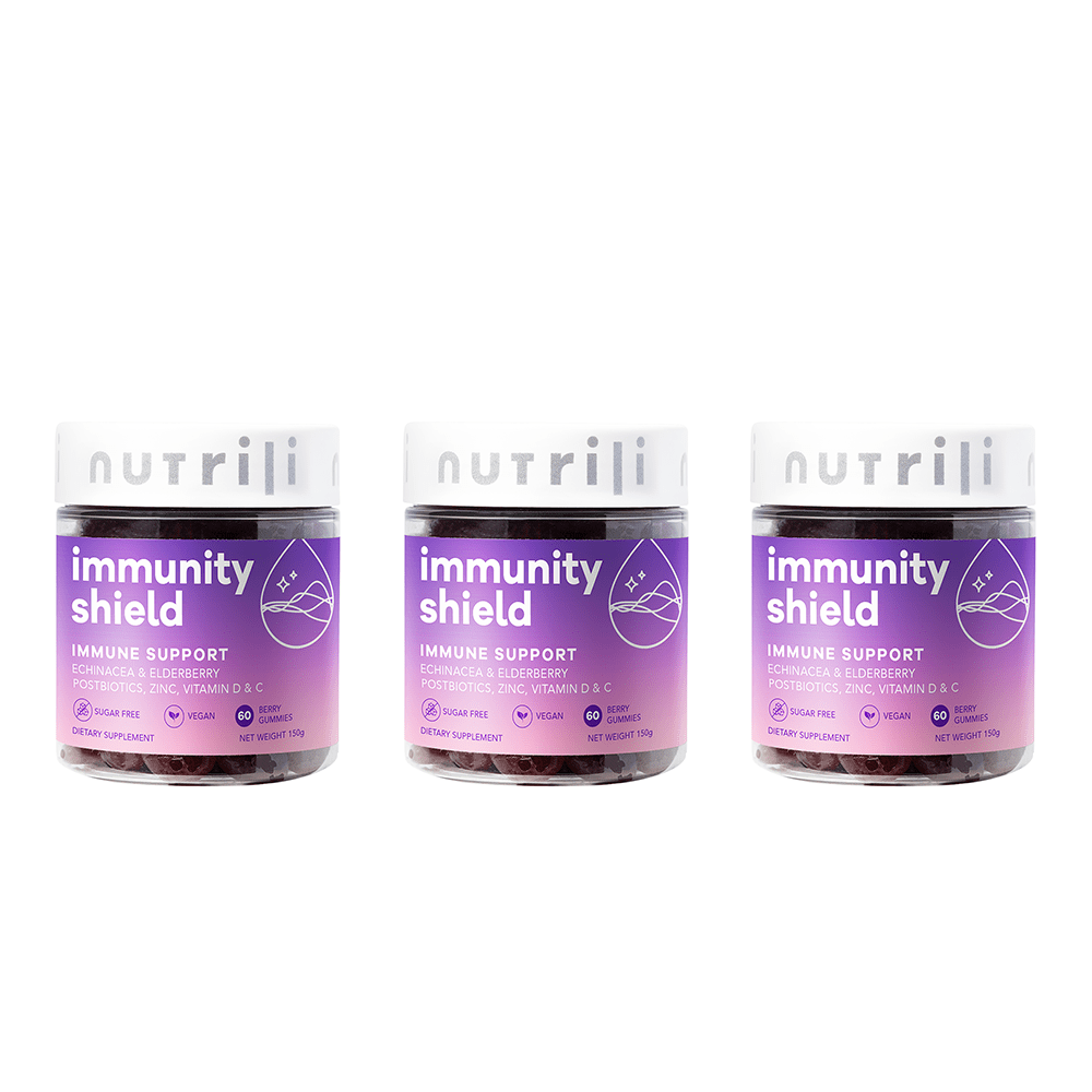 Nutrili Immunity Shield 60 Sugar Free Gummies 3 Pack Set — Nutrili