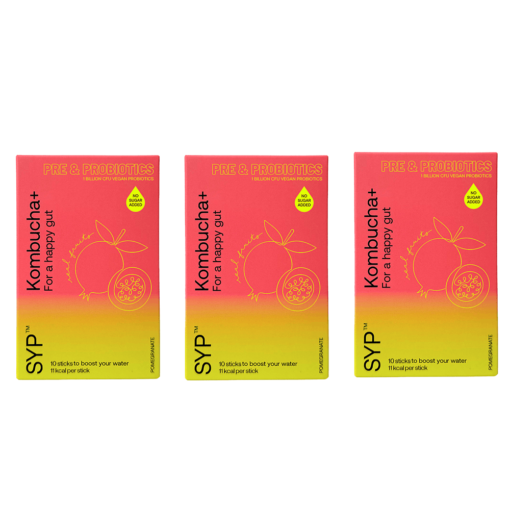 Shake Your Plants Kombucha+ Pomegranate 3 Pack Set — Shake Your Plants