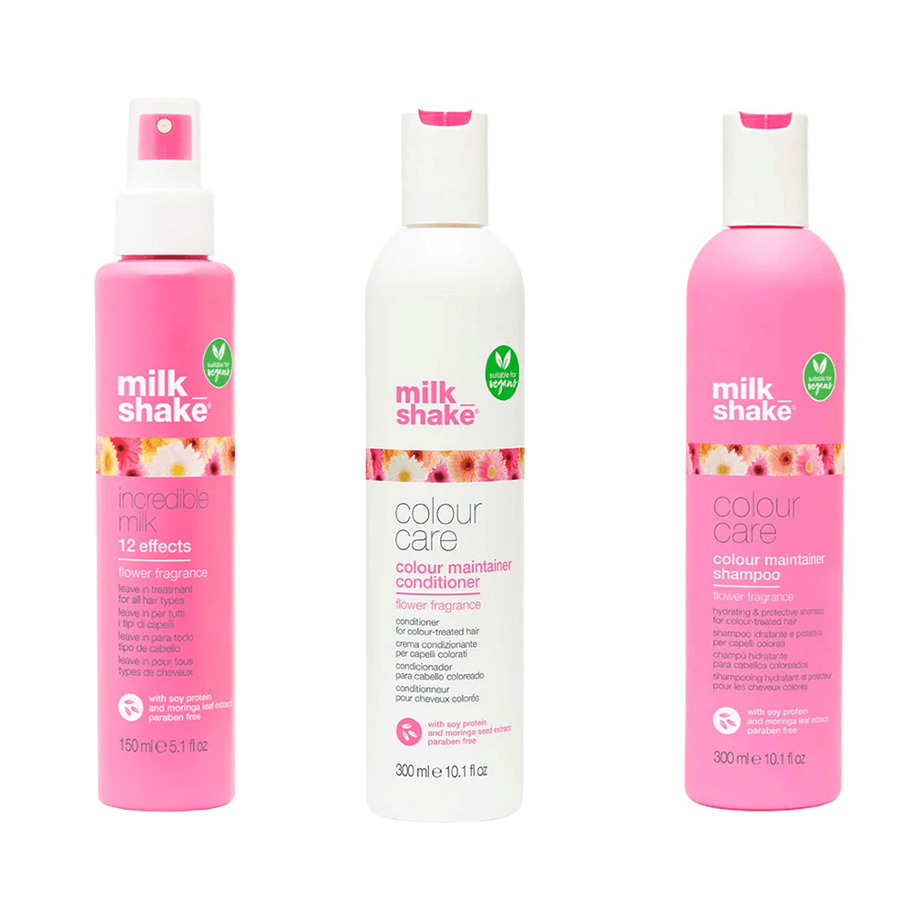 Flower Vibes Protective Color Hair System — Milk Shake