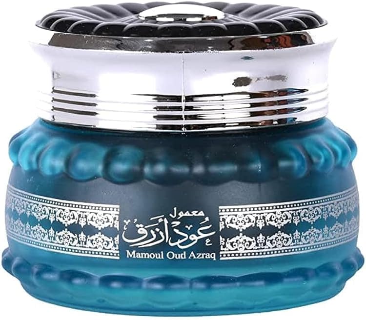 Almas Perfumes Al Mas Oud Azraq Mamoul Incense 40gm — Almas