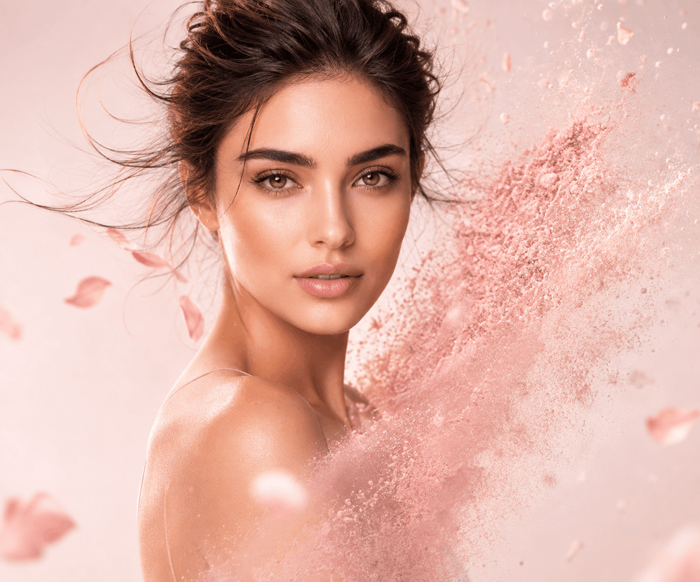Makeup and fragrance on display at Spring Season Cosmetics in Deira, Dubai